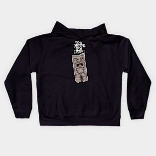 bad luck tiki Kids Hoodie